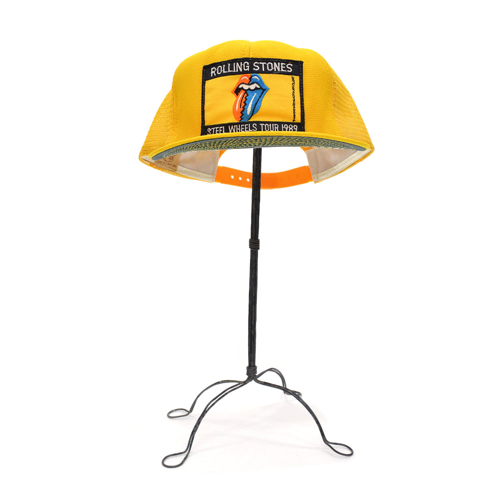 1980's ROLLING STONES STEEL WHEELS TOUR 1989 MESH CAP ...