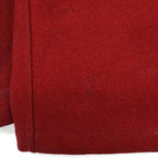 1940's ROYAL NAVY WW2 DUFFLE COAT SHORT / BORDEAUX LIKE DEEP RED ...