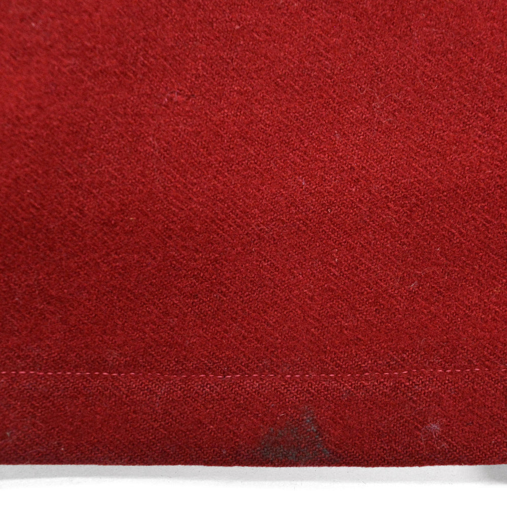 1940's ROYAL NAVY WW2 DUFFLE COAT SHORT / BORDEAUX LIKE DEEP RED...