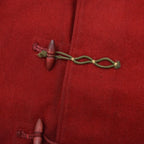1940's ROYAL NAVY WW2 DUFFLE COAT SHORT / BORDEAUX LIKE DEEP RED ...