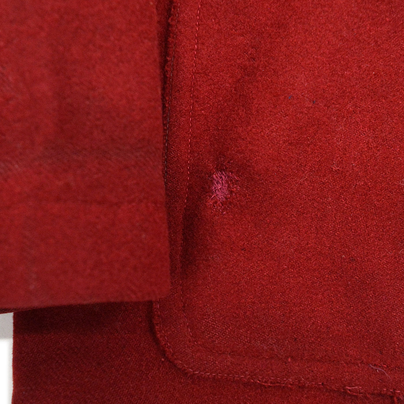 1940's ROYAL NAVY WW2 DUFFLE COAT SHORT / BORDEAUX LIKE DEEP RED ...