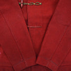 1940's ROYAL NAVY WW2 DUFFLE COAT SHORT / BORDEAUX LIKE DEEP RED ...
