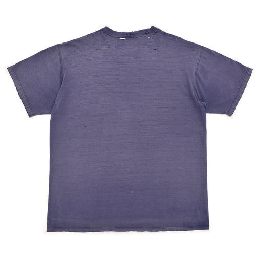 1990's RUSSELL ATHLETIC FADED DISTRESSED POCKET T-SHIRT /HIGH COTTON ... L
