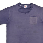 1990's RUSSELL ATHLETIC FADED DISTRESSED POCKET T-SHIRT /HIGH COTTON ... L