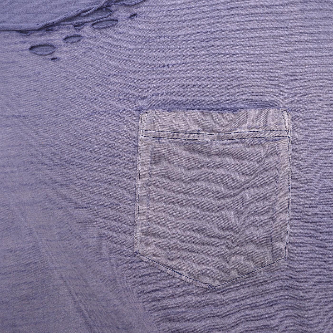 1990's RUSSELL ATHLETIC FADED DISTRESSED POCKET T-SHIRT /HIGH COTTON ... L