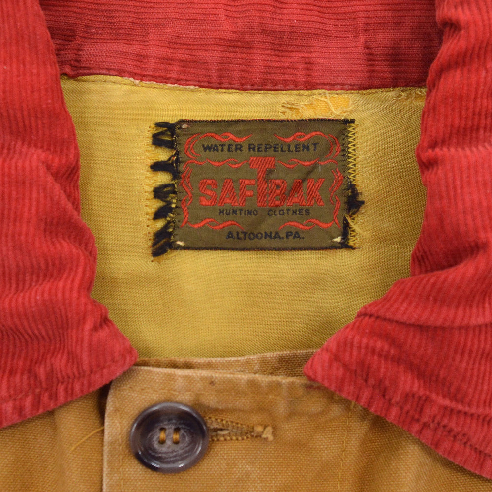 1960's SAFTBAK MULTI COLOR HUNTING JACKET / RARE PATTERN...