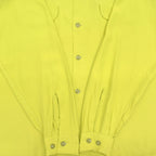 1950's NELSON PAIGE SAKANA RAYON SHIRT / PISTACHIO ... ML
