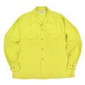 1950's NELSON PAIGE SAKANA RAYON SHIRT / PISTACHIO ... ML