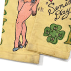 1960's SENIOR CORDS HAND DRAWN '1964 PANTS / AMAZING DRAWING ... W32/L30