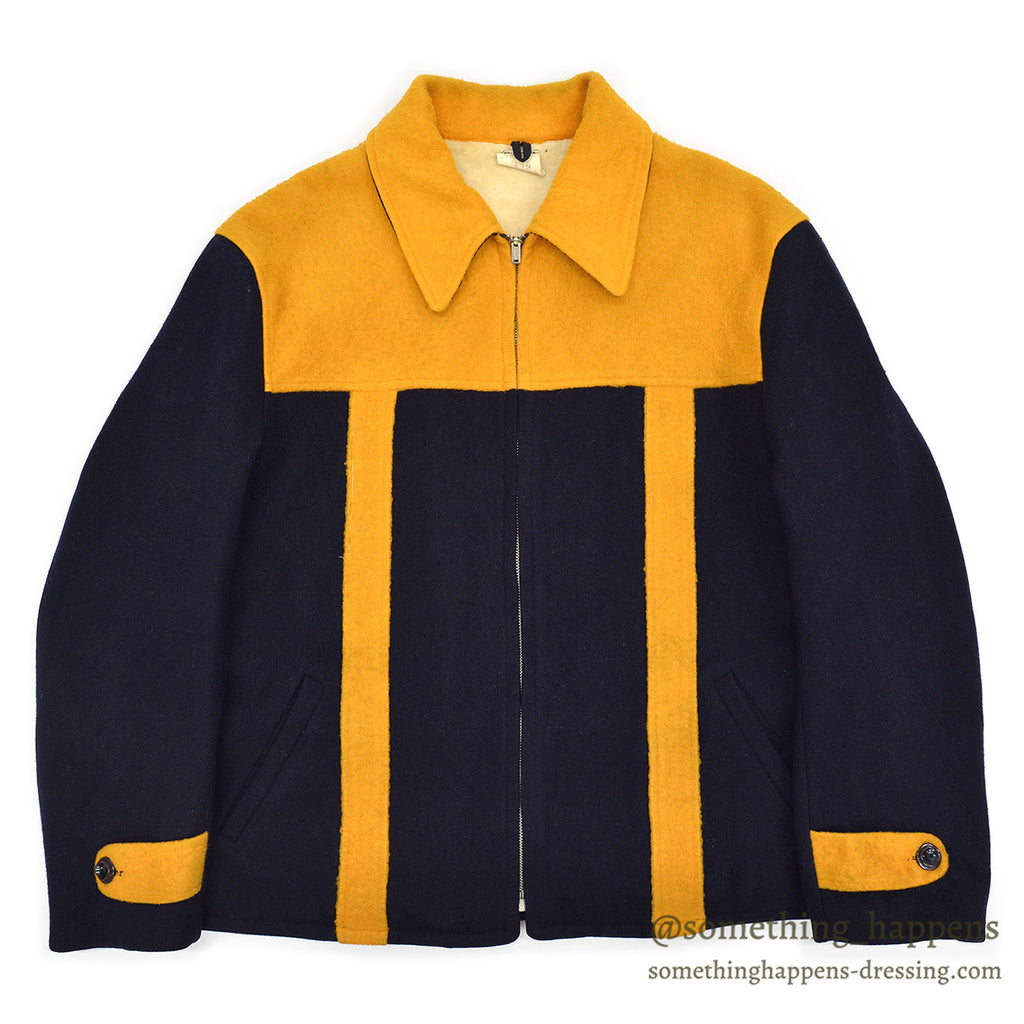 1930's NORTH COUNTRY TWO-TONE WOOL JACKET / EXTREMELY RARE ...