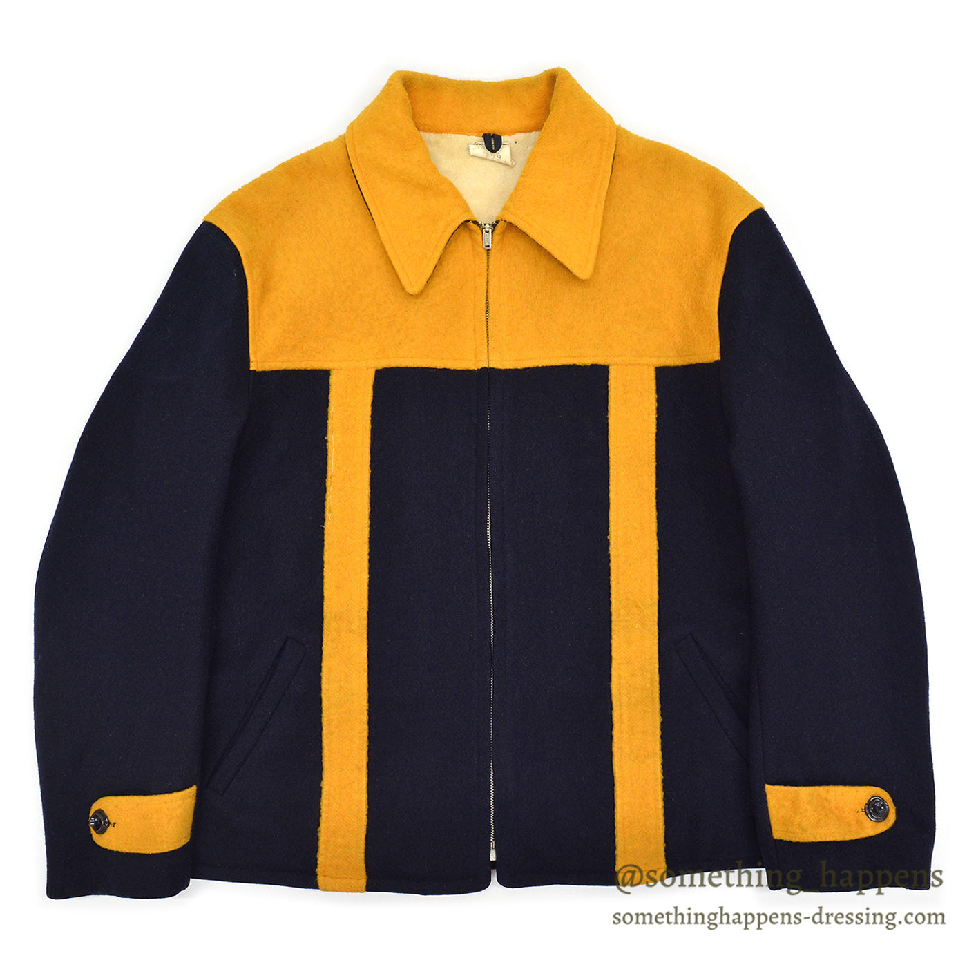 1930's NORTH COUNTRY TWO-TONE WOOL JACKET / EXTREMELY RARE ...