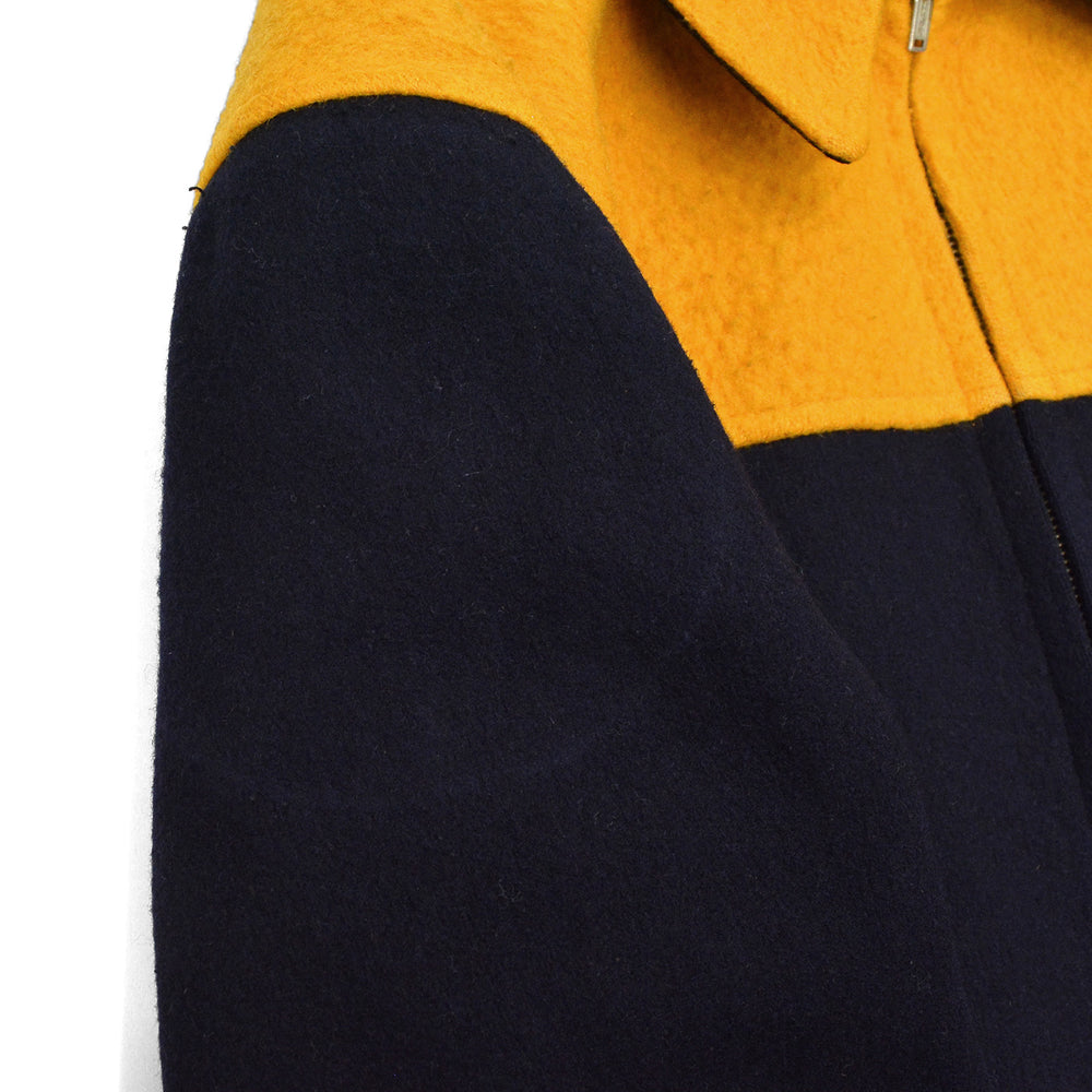 1930's NORTH COUNTRY TWO-TONE WOOL JACKET / EXTREMELY RARE...