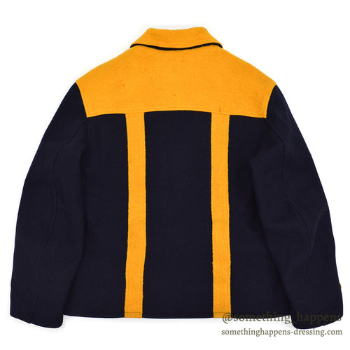 1930's NORTH COUNTRY TWO-TONE WOOL JACKET / EXTREMELY RARE...