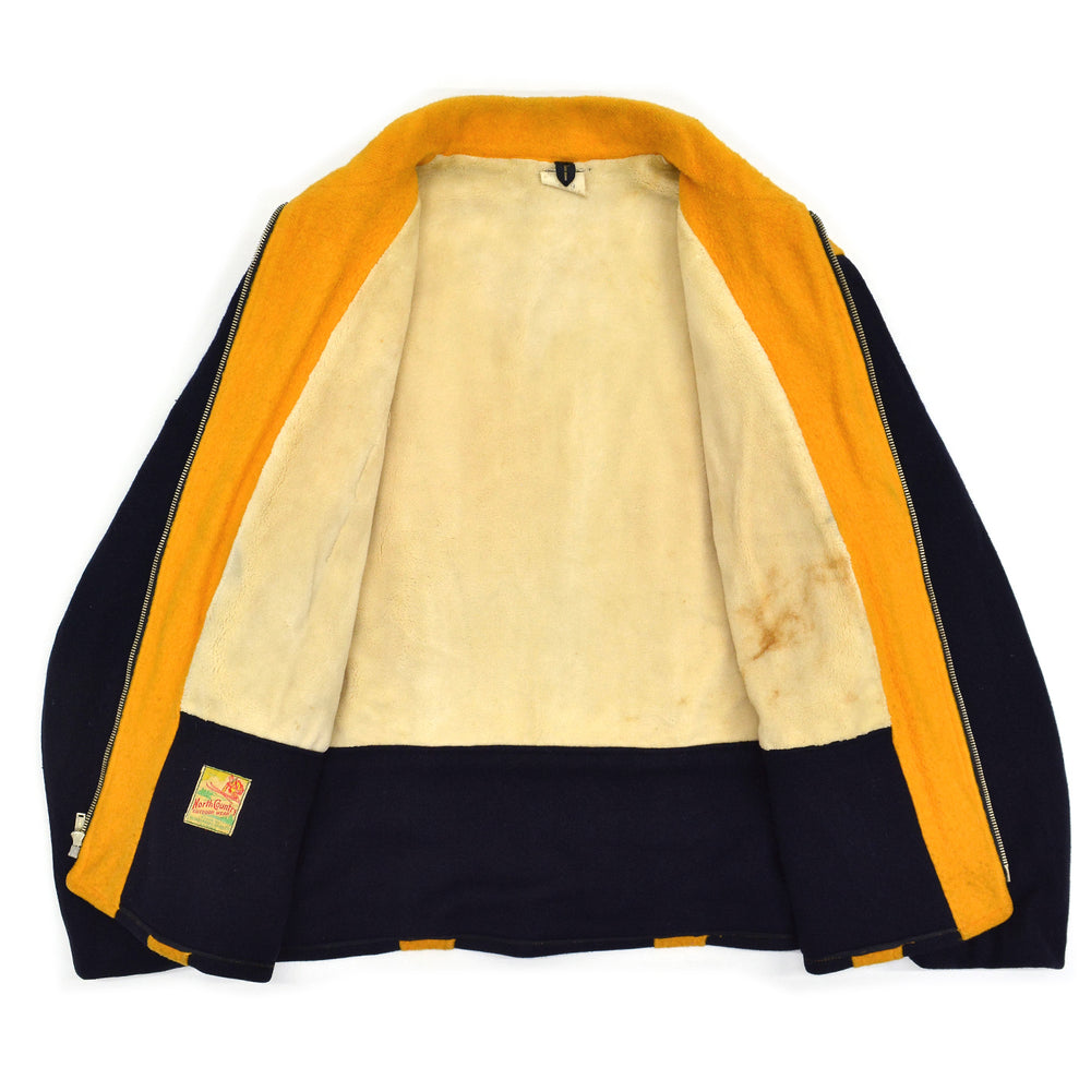 1930's NORTH COUNTRY TWO-TONE WOOL JACKET / EXTREMELY RARE...