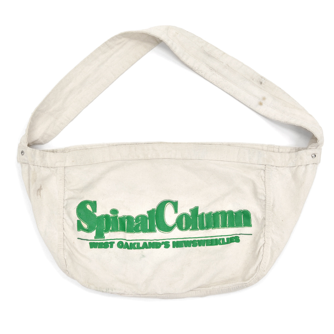 1960's~ SPINAL COLUMN NEWS WEEKLIES DELIVERY BAG ...