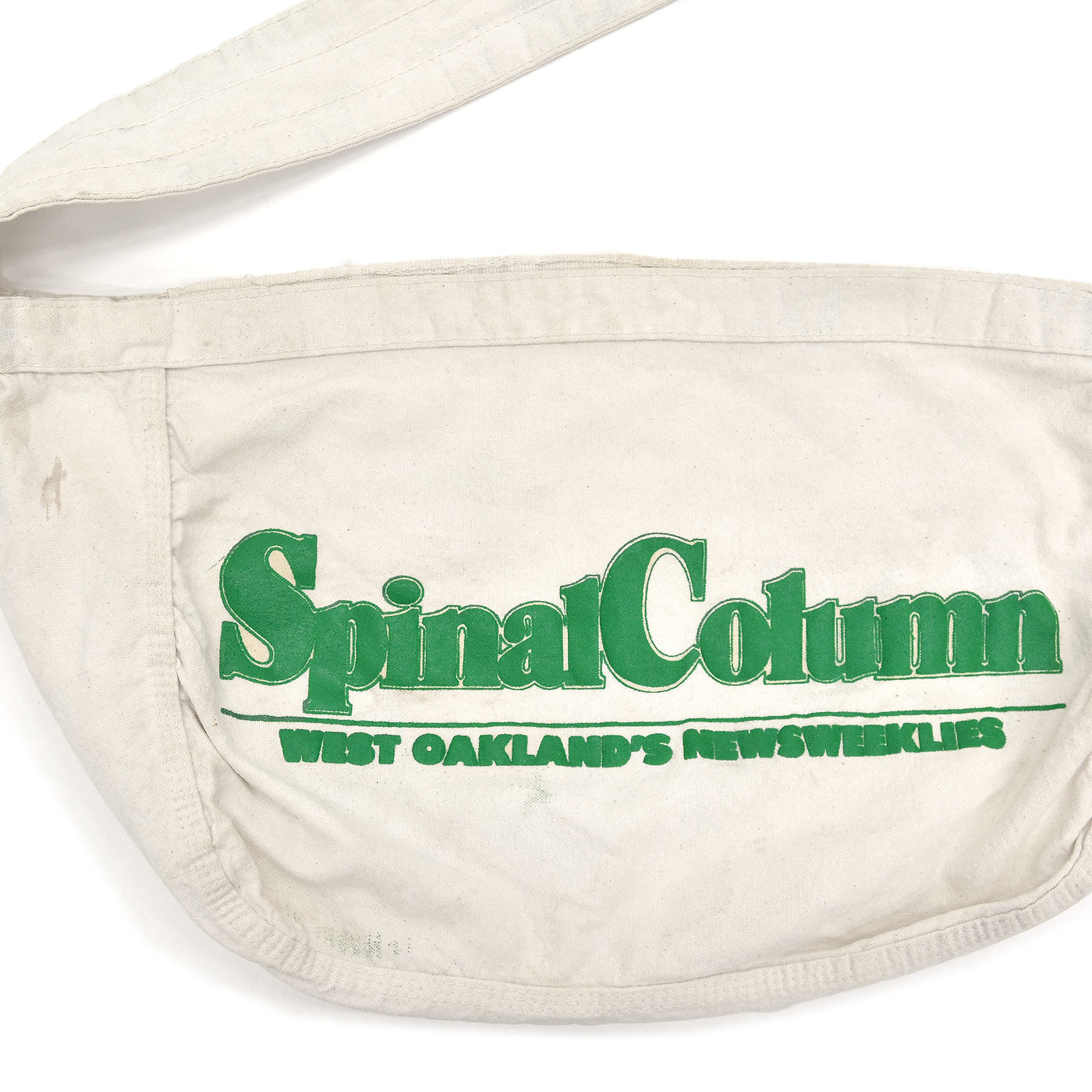 1960's~ SPINAL COLUMN NEWS WEEKLIES DELIVERY BAG ...