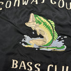 1980's SPORTSMASTER BASS FISHING CLUB NYLON JACKET ... XL