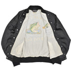 1980's SPORTSMASTER BASS FISHING CLUB NYLON JACKET ... XL