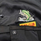 1980's SPORTSMASTER BASS FISHING CLUB NYLON JACKET ... XL