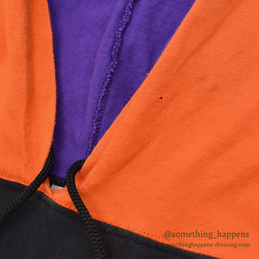 1990's STARTER THREE-TONE L/S HOODIE...XL