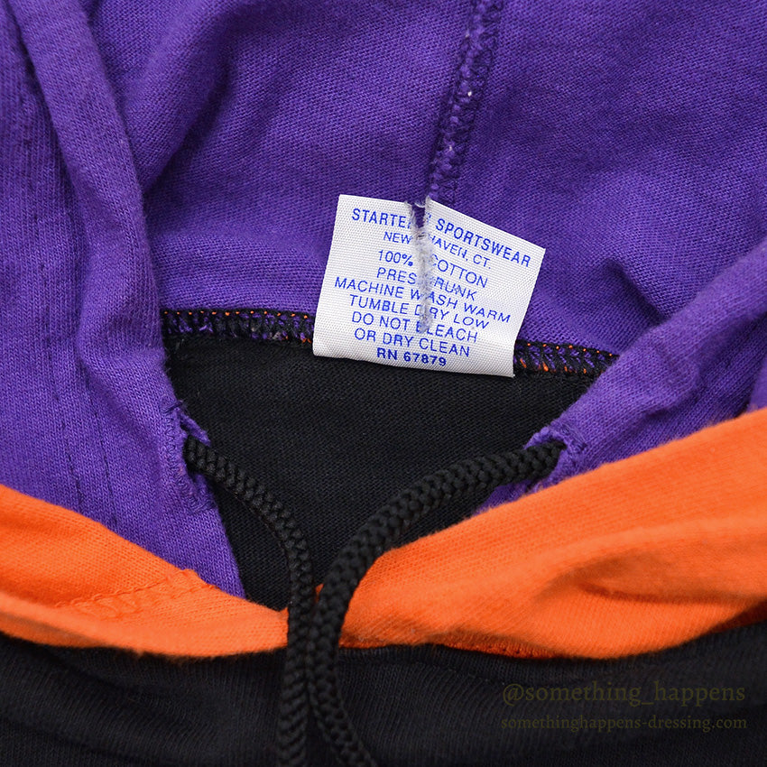 1990's STARTER THREE-TONE L/S HOODIE...XL