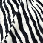 ~2000s STUDIO XTC ZEBRA PATTERN RAYON FACE PANTS ... M