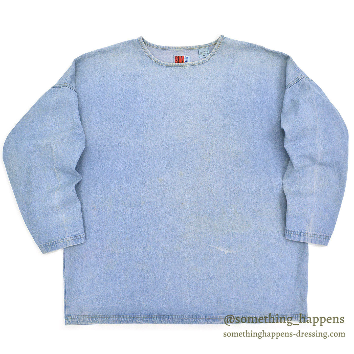 1990's SUNBELT DENIM PULLOVER SHIRT ... XL