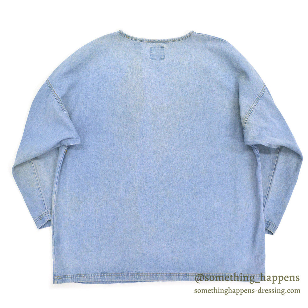 1990's SUNBELT DENIM PULLOVER SHIRT... XL