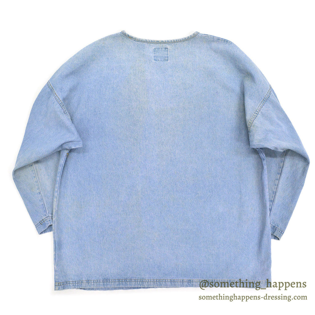 1990's SUNBELT DENIM PULLOVER SHIRT ... XL