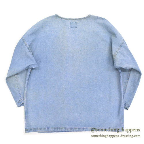 1990's SUNBELT DENIM PULLOVER SHIRT... XL