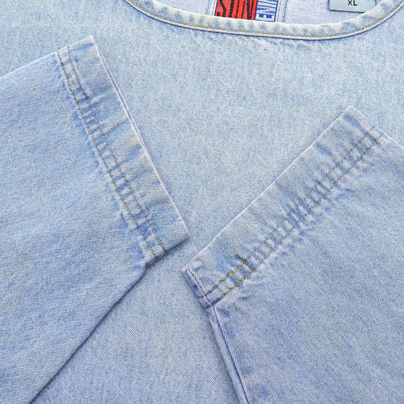 1990's SUNBELT DENIM PULLOVER SHIRT ... XL