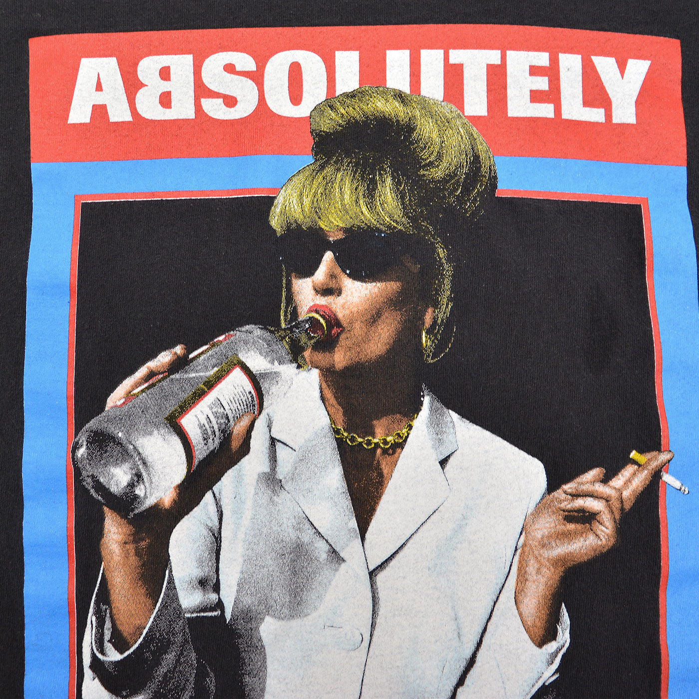 1990's CHANGES ABSOLUTELY FABULOUS BBC COMEDY T-SHIRT ... L