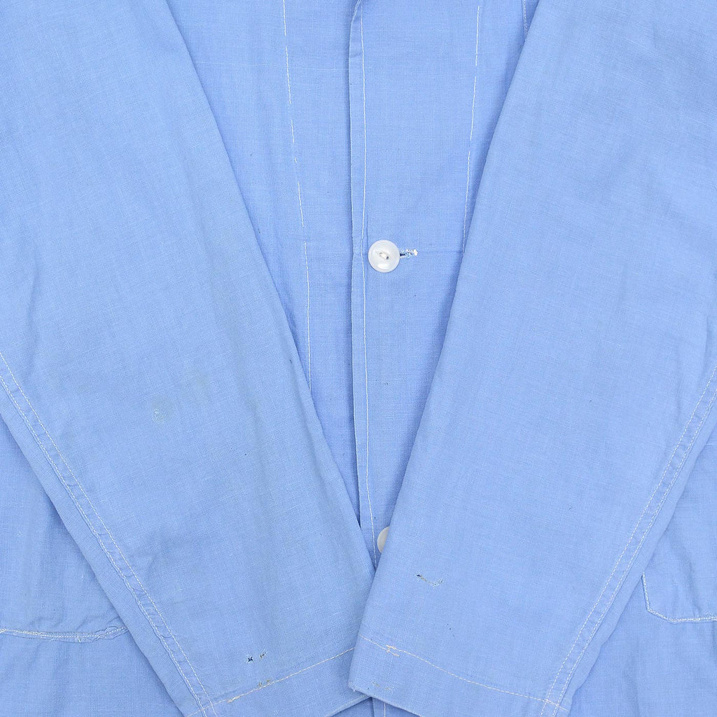 ~1950s NEW SYSTEM LAUNDRY LIGHT BLUE WORK COAT ... 42