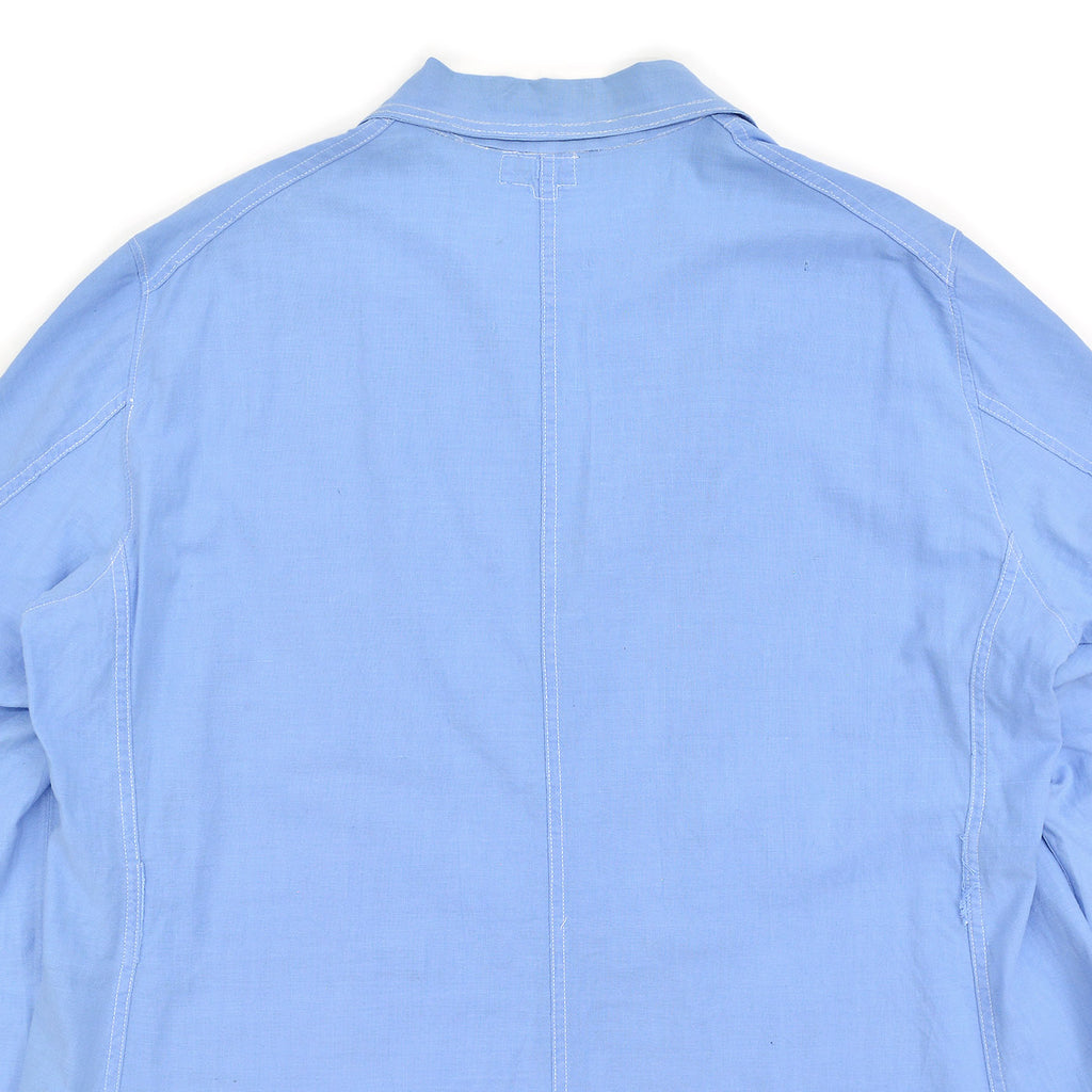 ~1950s NEW SYSTEM LAUNDRY LIGHT BLUE WORK COAT ... 42