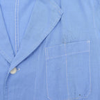 ~1950s NEW SYSTEM LAUNDRY LIGHT BLUE WORK COAT ... 42