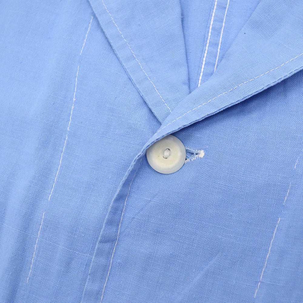 ~1950's NEW SYSTEM LAUNDRY LIGHT BLUE WORK COAT ... 42
