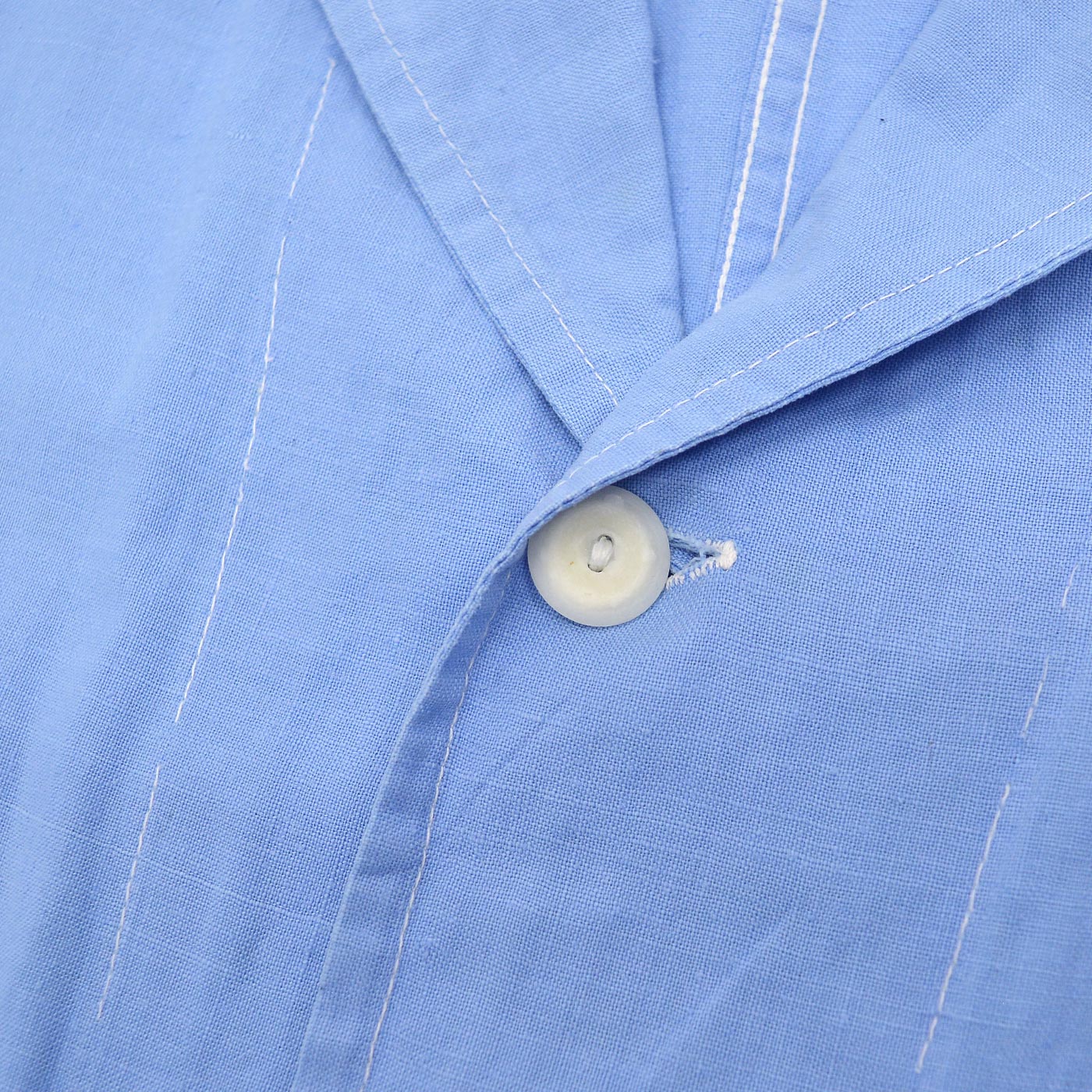 ~1950s NEW SYSTEM LAUNDRY LIGHT BLUE WORK COAT ... 42