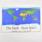 1990s ONEITA THE EARTH FROM SPACE T-SHIRT ... L