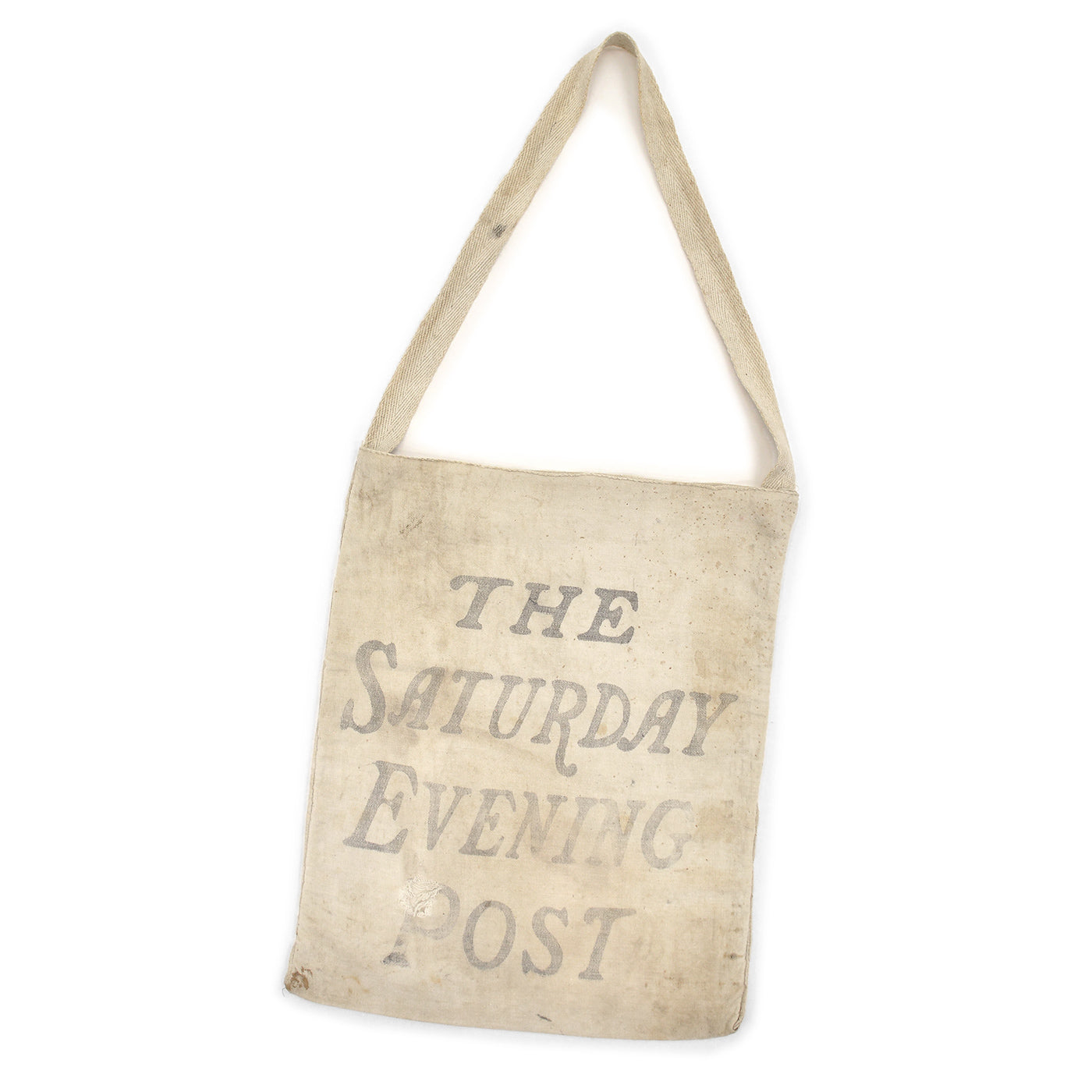~1930's THE SATURDAY EVENING POST DELIVERY BAG / EXTREMELY RARE ...