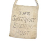 ~1930's THE SATURDAY EVENING POST DELIVERY BAG / EXTREMELY RARE ...