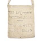 ~1930's THE SATURDAY EVENING POST DELIVERY BAG / EXTREMELY RARE ...
