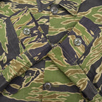 ~1970's VIETNAM WAR ERA OKINAWA TAYLOR-MADE TIGER STRIPE JUNGLE FATIGUE JACKET ...