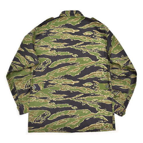 ~1970's VIETNAM WAR ERA OKINAWA TAYLOR-MADE TIGER STRIPE JUNGLE FATIGUE JACKET ...