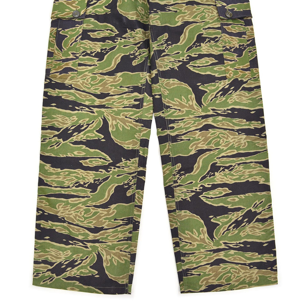 ~1970's VIETNAM WAR ERA OKINAWA TAYLOR-MADE TIGER STRIPE JUNGLE FATIGUE PANTS ... W33/L30