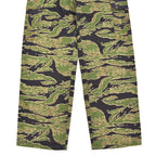 ~1970's VIETNAM WAR ERA OKINAWA TAYLOR-MADE TIGER STRIPE JUNGLE FATIGUE PANTS ... W33/L30