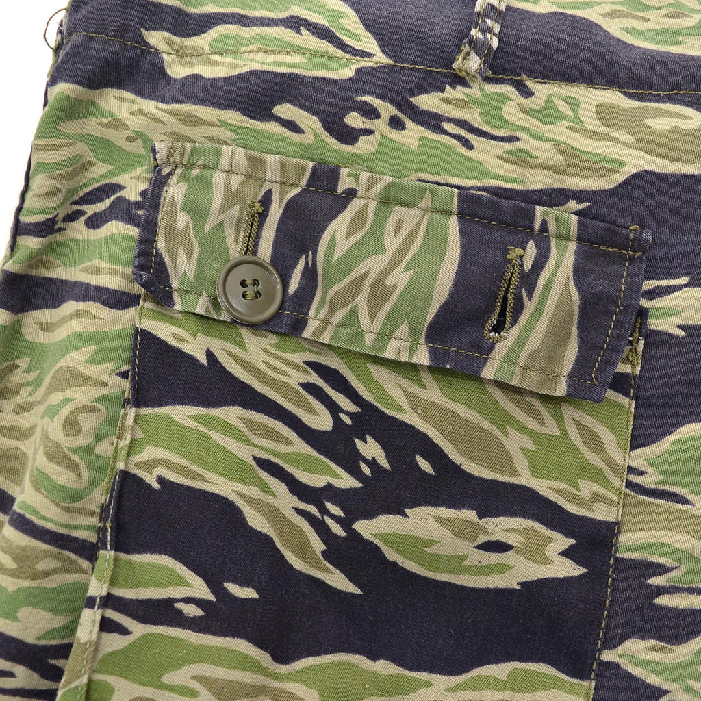 1960's~ VIETNAM LATE WAR TIGER STRIPE PANTS / LIGHT WEIGHT ... W34/L28