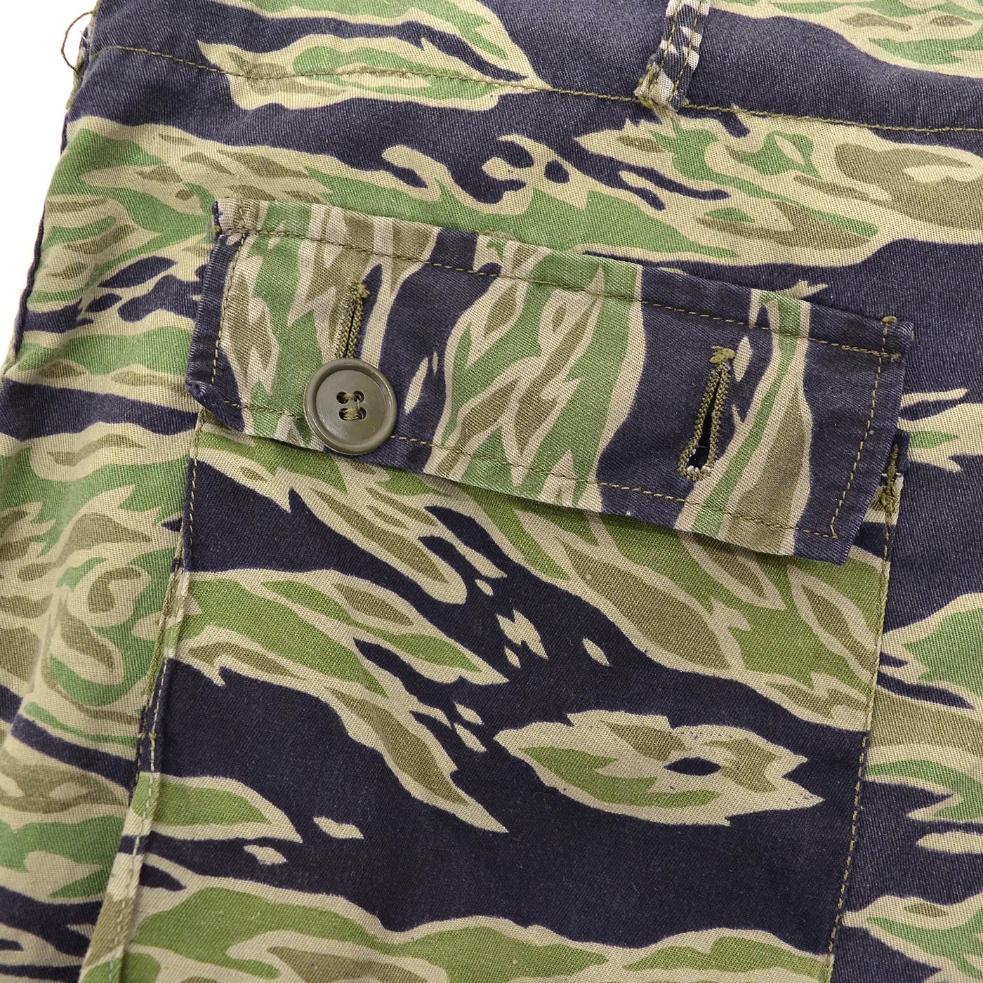 1960's~ VIETNAM LATE WAR TIGER STRIPE PANTS / LIGHT WEIGHT ... W34/L28