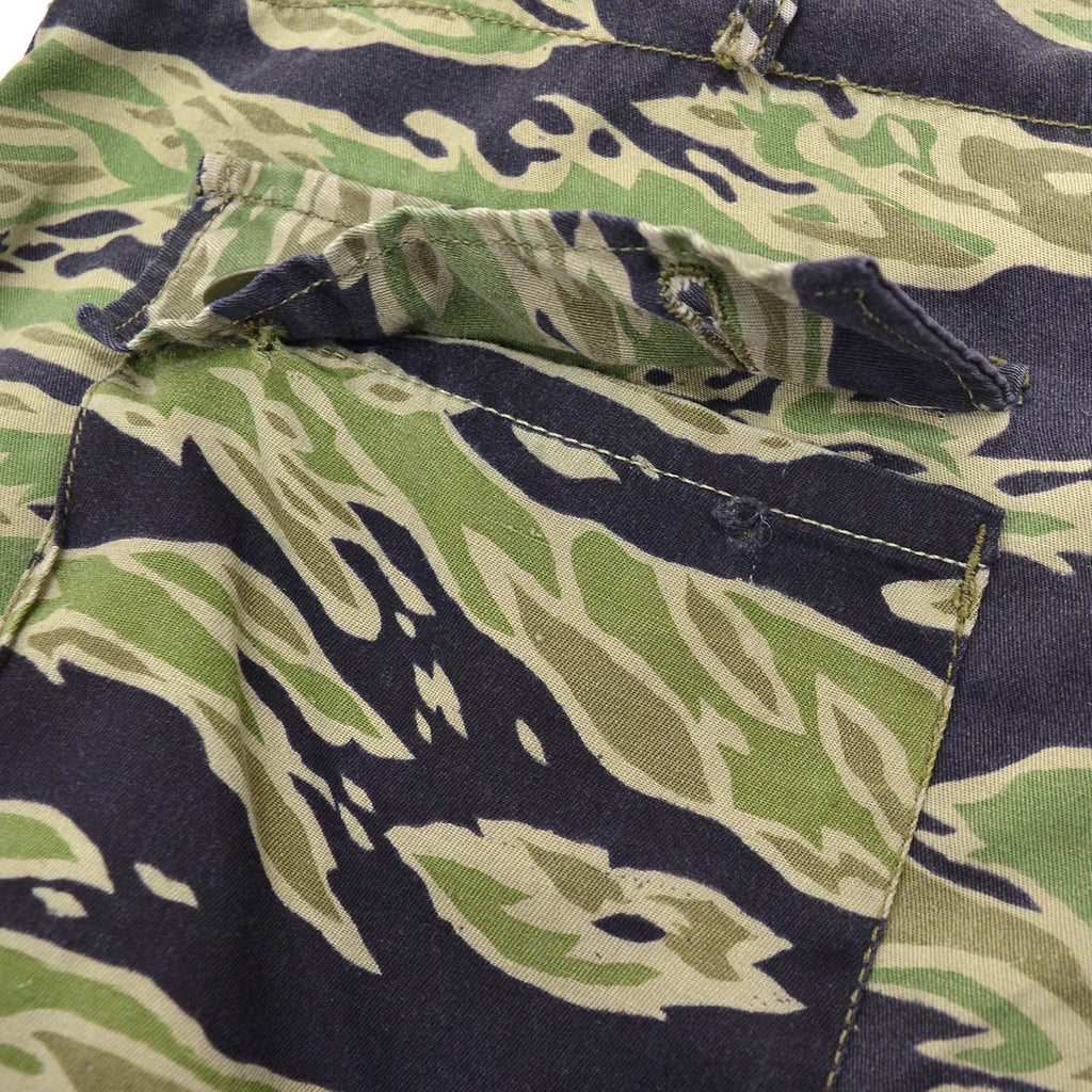 1960's~ VIETNAM LATE WAR TIGER STRIPE PANTS / LIGHT WEIGHT ... W34/L28