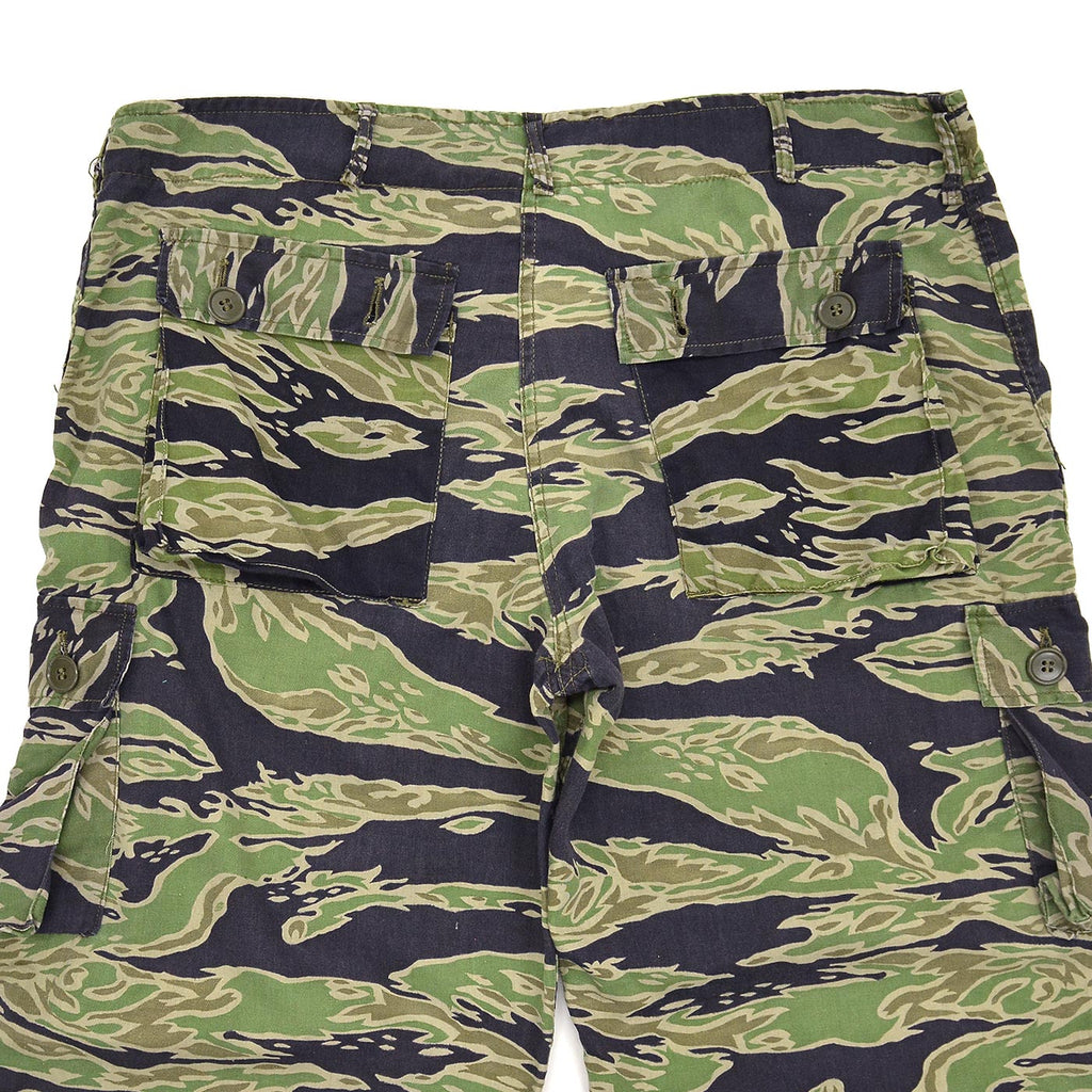 1960's~ VIETNAM LATE WAR TIGER STRIPE PANTS / LIGHT WEIGHT ... W34/L28