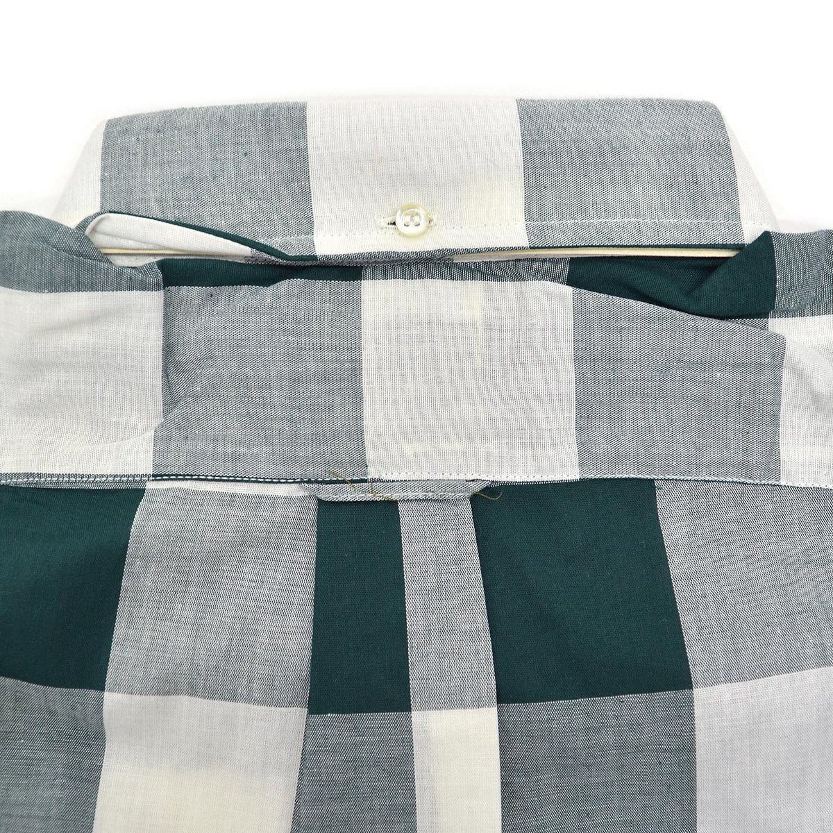 1960's DEADSTOCK PENNEY'S TOWNCRAFT BLOCK PLAID B/D SHIRT ... M